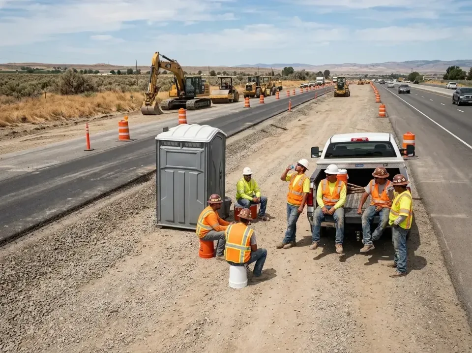 highway-road-construction-crew-007 — frequently asked questions, Porta Potty and Restroom Rentals in Santo Domingo Pueblo, NM